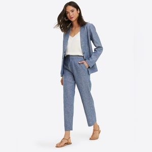 Draper James New with tags Chambray Blazer Size 6 and Pants Size 8